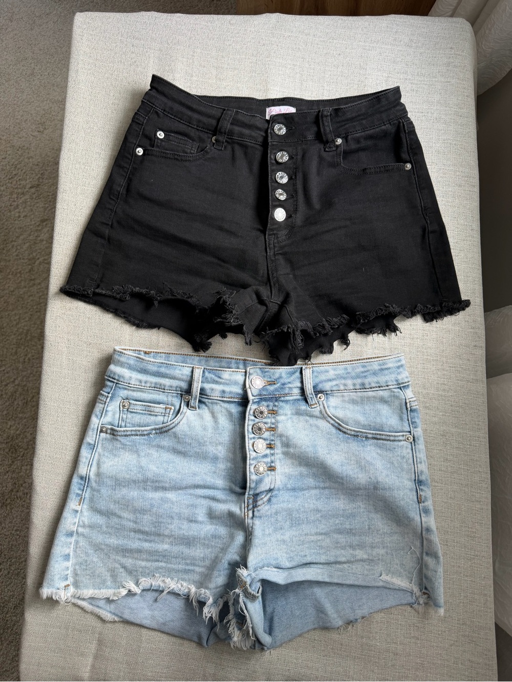 Pink Lily Denim Shorts Bundle (size 28) High-Rise